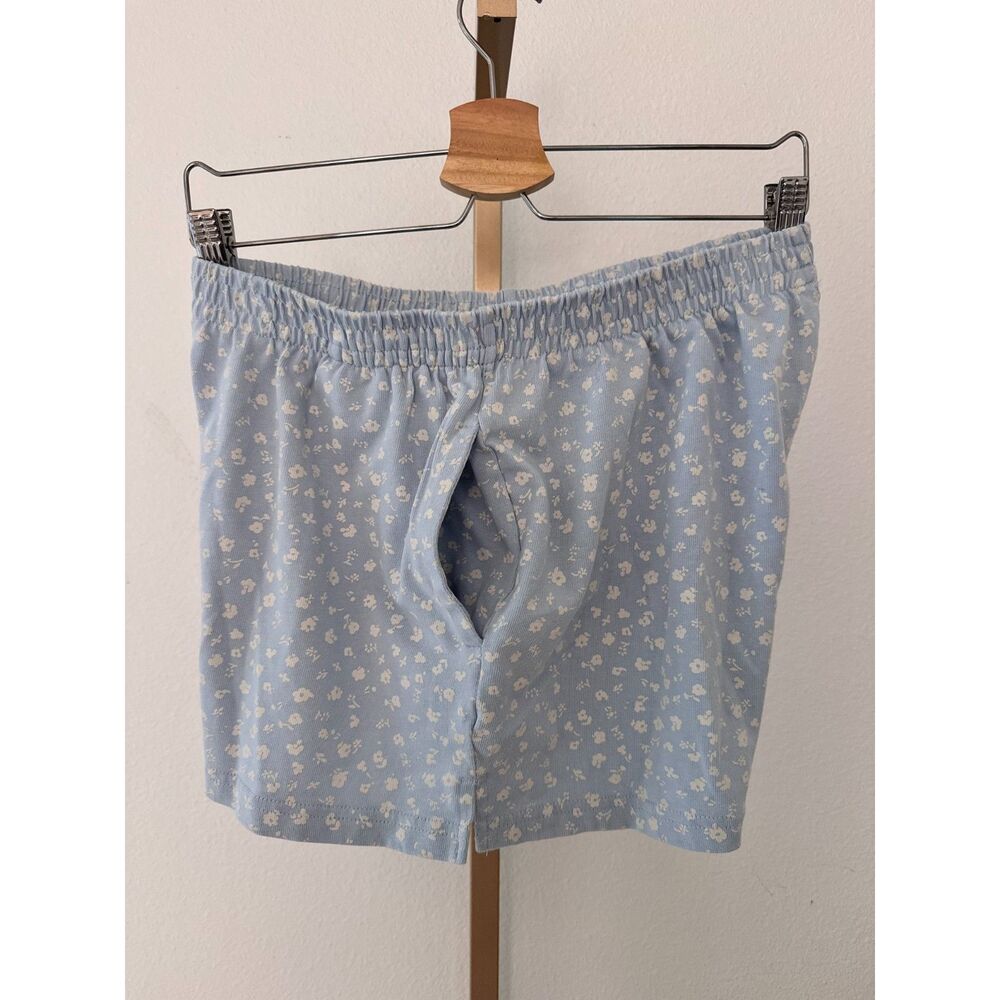 100% Cotton Pastel Blue Ditsy Floral Print One Size Summer Essential